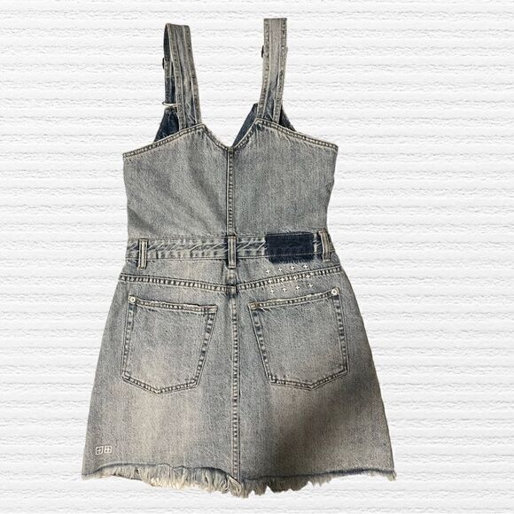 Ksubi Woman’s Denim The Palms Pini Overall Dress - Picture 6 of 11